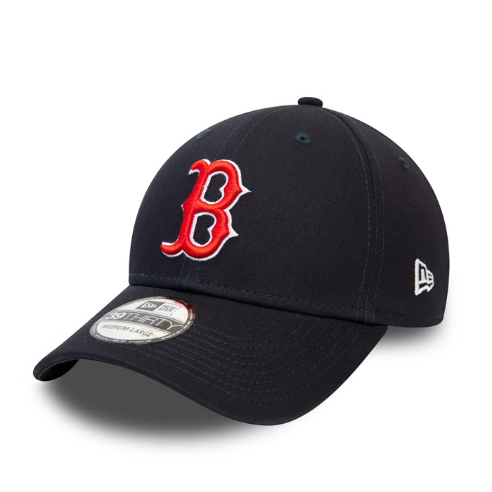 Boston Red Sox League Essential 39THIRTY Lippis Laivastonsininen - New Era Lippikset Myynti FI-032985